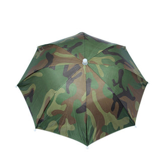 55 65cm Outdoor Fishing Sunshade Waterproof Camping Hiking Fishing Holiday Folding Sunhat - Phosgene