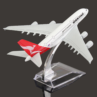 Civil Aviation Aircraft Model Alloy International Airbus Model Simulation Office Aircraft Model Decoration - Phosgene