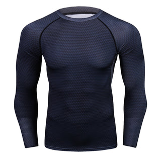 Long sleeve breathable quick-drying fitness training clothes - Phosgene