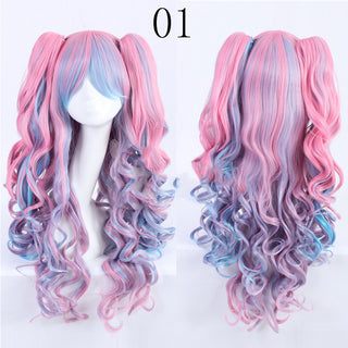 Double tiger clip style lolita wig - Phosgene