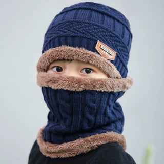 Warm knitted hat children's cap - Phosgene