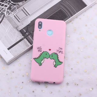 Painted dinosaur phone case - Phosgene