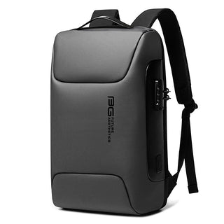 Men's Waterproof Computer Bag Business Commute College Student Usb Anti-theft - Phosgene