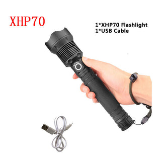 USB Charging Zoom P50 Flashlight - Phosgene