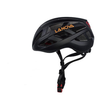 Male and female one-piece bicycle riding helmet with light - Phosgene