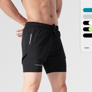 Quick-drying Fitness Three-point Sports Shorts Phosgene