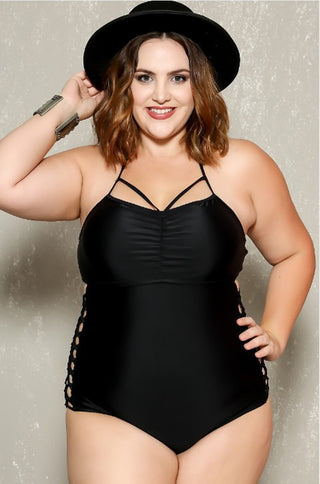 Plus size one-piece swimsuit - Phosgene