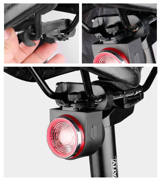 Wireless remote control smart bicycle tail light - Phosgene