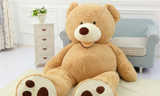 Giant Teddy Bear Plush Toy Huge  Soft Toys  Leather Shell - Phosgene