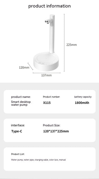 Smart Desktop Electric Pumping Water Device - Phosgene