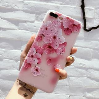 Painted embossed phone case - Phosgene