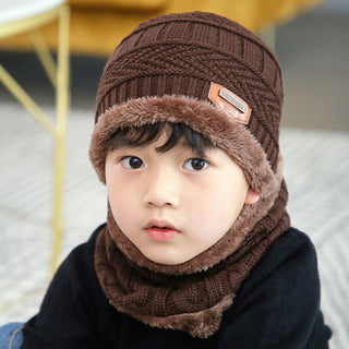 Warm knitted hat children's cap - Phosgene