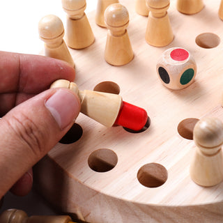 Children's Wooden Educational Toys Memory Chess Kid Early Education Toys - Phosgene