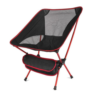 Travel Ultralight Folding Chair Superhard High Load Outdoor Camping Chair Portable Beach Hiking Picnic Seat Fishing Tools Chair - Phosgene