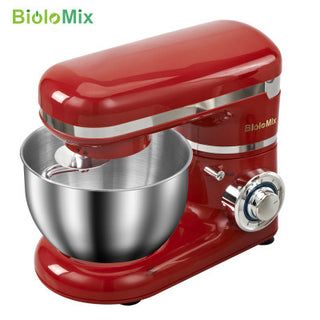 1200W 4L Stainless Steel Bowl 6-speed Kitchen Food Stand Mixer Cream Egg Whisk Blender Cake Dough Bread Mixer Maker Machine Phosgene