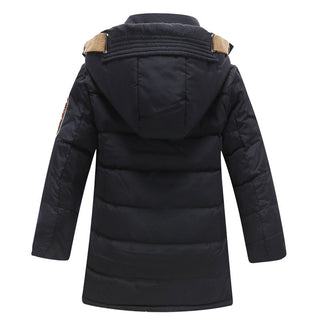 -30 Degree Children's Winter Jackets Duck Down Padded Children Clothing Big Boys Warm Winter Down Coat Thickening Outerwear - Phosgene