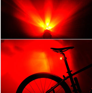 Bicycle Tail Light Safety Tail Light Night Riding Light - Phosgene