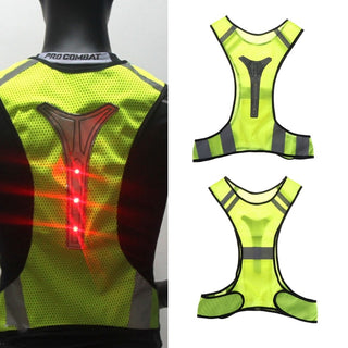 Fluorescent vest LED light reflective vest Phosgene