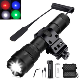 WF 502B T6 Flashlight Set Wire Control Aluminum Alloy - Phosgene