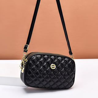 Chic Chanel-style Diamond Small Bag Women Phosgene