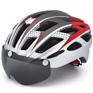 Bicycle Helmet Goggles Integrated Riding Helmet Equipment - Phosgene