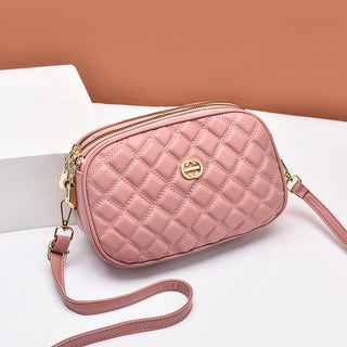 Chic Chanel-style Diamond Small Bag Women Phosgene