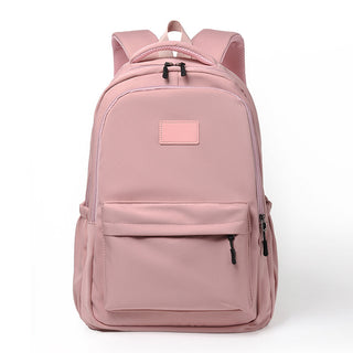 Fashion Oxford Backpack Waterproof Large Capacity Junior High School Students Schoolbag Girls Solid Campus Travel Bags Women Phosgene