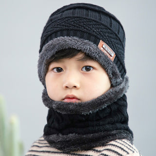 Warm knitted hat children's cap - Phosgene