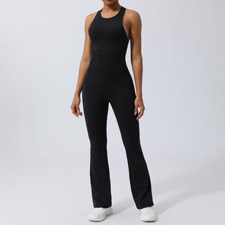 Skinny Yoga Clothes Sports Workout Clothes Hip-lift And Belly Shaping Micro-pull Dance Yoga Jumpsuit Phosgene