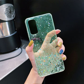 Starry Sky Silver Foil Epoxy Phone Case - Phosgene