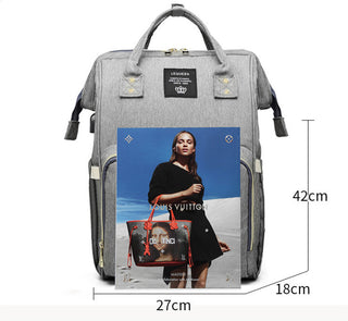 LEQUEEN Multifunctional Large Capacity Mummy Bag - Phosgene