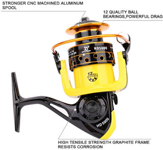 Hunting fish king metal fishing reel - Phosgene