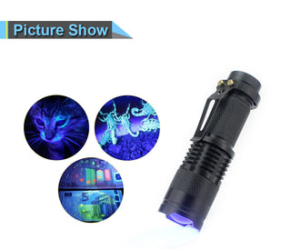 Aluminum alloy mini flashlight - Phosgene