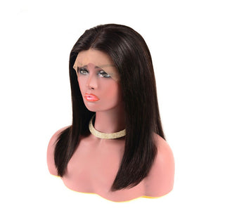 Straight human hair wigs13 * 4 Brazilian Hair - Phosgene