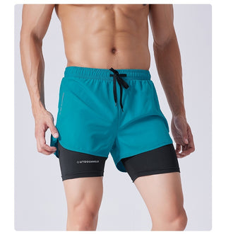 Quick-drying Fitness Three-point Sports Shorts Phosgene