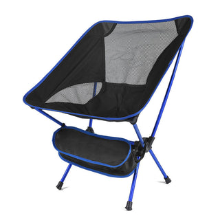 Travel Ultralight Folding Chair Superhard High Load Outdoor Camping Chair Portable Beach Hiking Picnic Seat Fishing Tools Chair - Phosgene