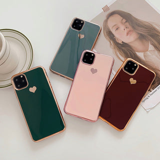 Luxury plating love phone case - Phosgene