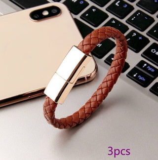 New Bracelet Charger USB Charging Cable Data Charging Cord For IPhone14 13 Max USB C Cable For Phone Micro Cable - Phosgene