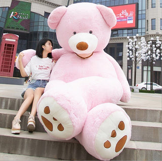 Giant Teddy Bear Plush Toy Huge  Soft Toys  Leather Shell - Phosgene