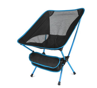 Travel Ultralight Folding Chair Superhard High Load Outdoor Camping Chair Portable Beach Hiking Picnic Seat Fishing Tools Chair - Phosgene