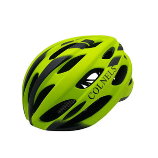 Bicycle helmet with taillight warning light glowing insect screen - Phosgene