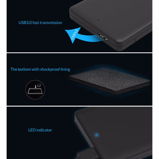 ORICO 2577U3 mobile hard disk box - Phosgene