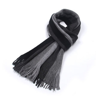 Men's Fashion Casual Striped Warm Scarf - Phosgene