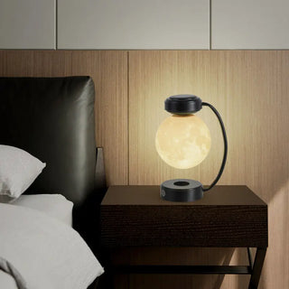 3D LED Moon Night Light Wireless Magnetic Levitating Rotating Floating Ball Lamp For School Office Bookshop Home Decoration Phosgene