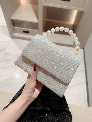 Women's Rhinestone Banquet With Evening Dress Small Bag - Phosgene