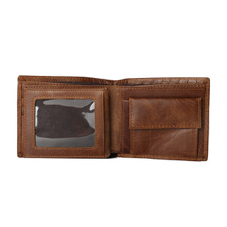 Vintage Genuine Leather Men's Coin Purse - Phosgene