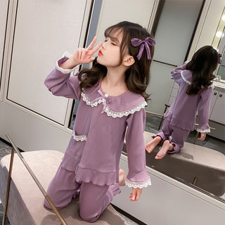 Girls' Suits, Autumn Clothes, Western Style, Children's Clothes - Phosgene