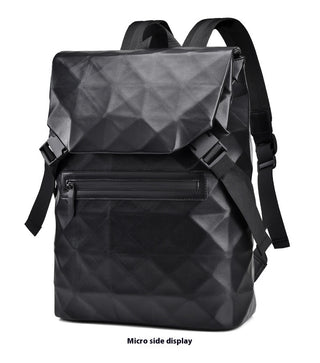 Diamond Lattice Men's Casual Backpack - Phosgene