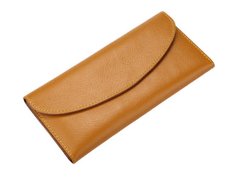 Women's Leather Simple Wallet Long - Phosgene