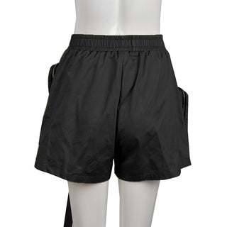 Women's Summer Multi-zipper Elastic Waist Casual Shorts - Phosgene